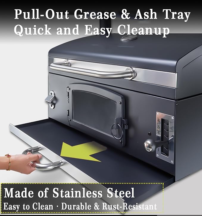 Large Built-in Barbecue Grills, Charcoal BBQ Grills - Image 5