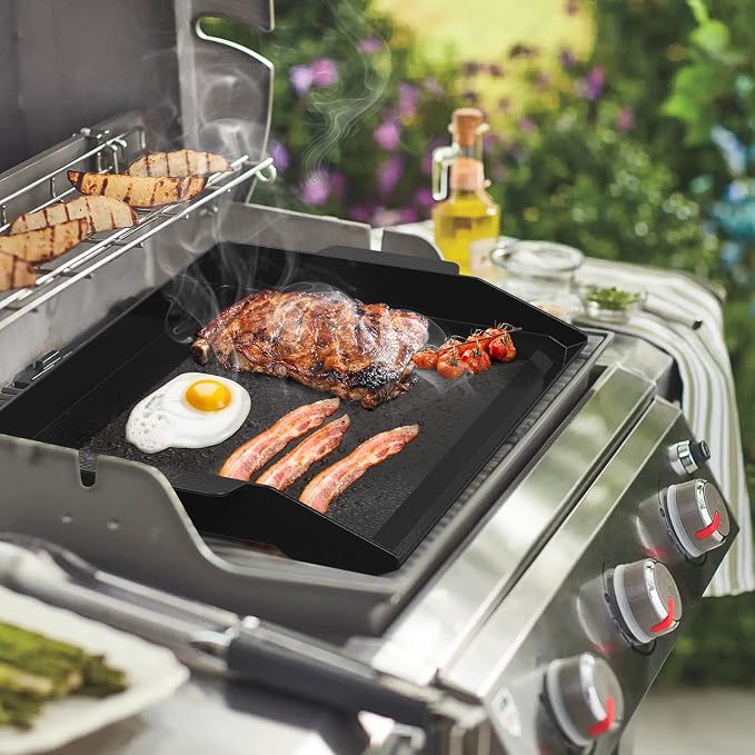 Onlyfire Universal Enamelled Cast Iron Cooking Griddle, Nonstick Coating - Image 7