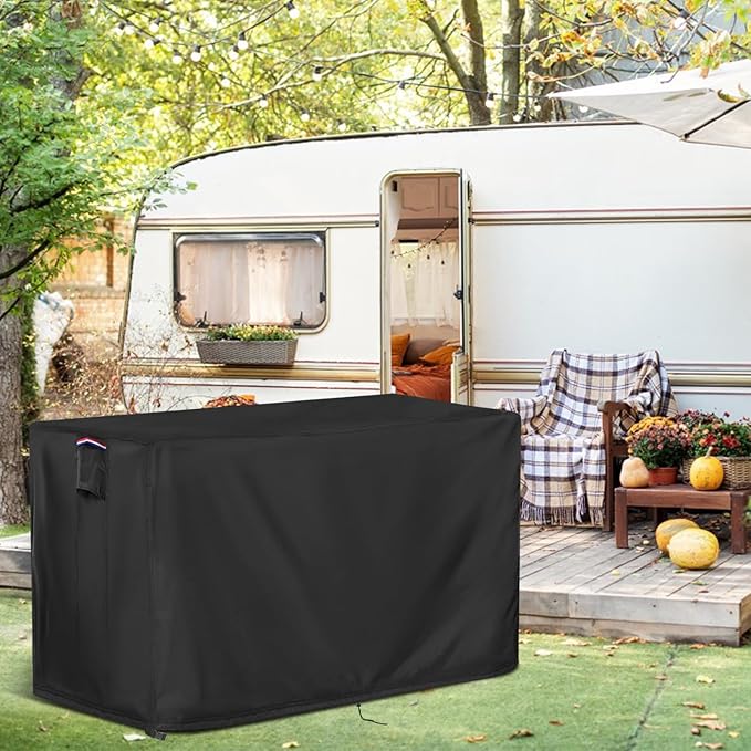 Outdoor Grill Table Cover for Royal Gourmet PC3404S Rolling Dining Table - Image 7