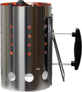 The Bincho Grill Stainless Steel Charcoal Chimney Starter – Perfect by TheBinchoGrill