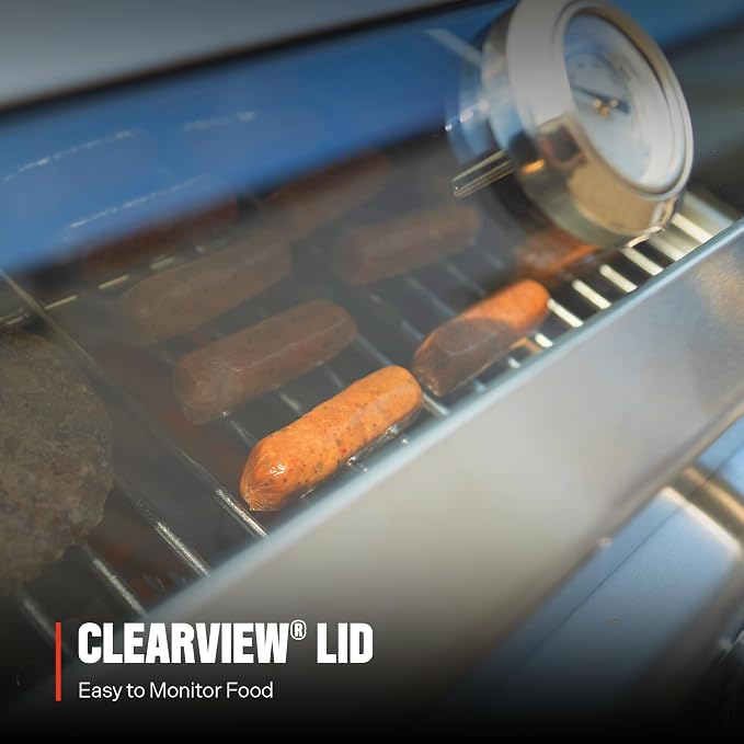 Monument Grills Clearview® 2-Burner Tabletop Propane Gas Grill - Image 9