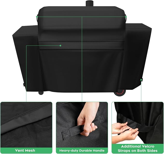 Heavy-Duty 600D Grill Cover fit - Image 3