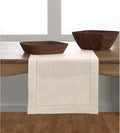 Solino Home Linen Light Natural Table Runner 108 Inches Long by SolinoHome