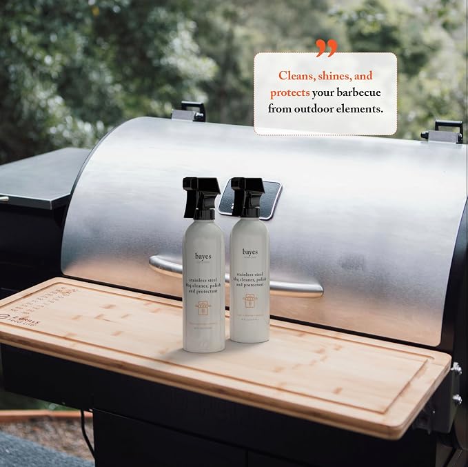 Bayes High-Performance Stainless Steel BBQ Exterior Cleaner and Protectant - Image 3