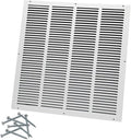 20"W x 20"H Steel Return Air Grille, Air Return Vent Cover by Howeall