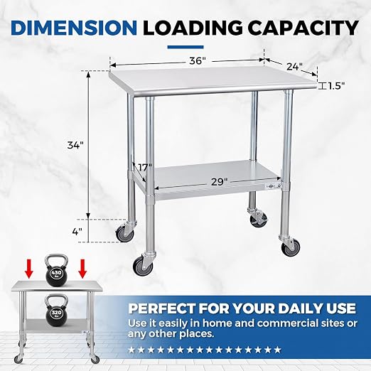 Profeeshaw Stainless Steel Table - Image 2