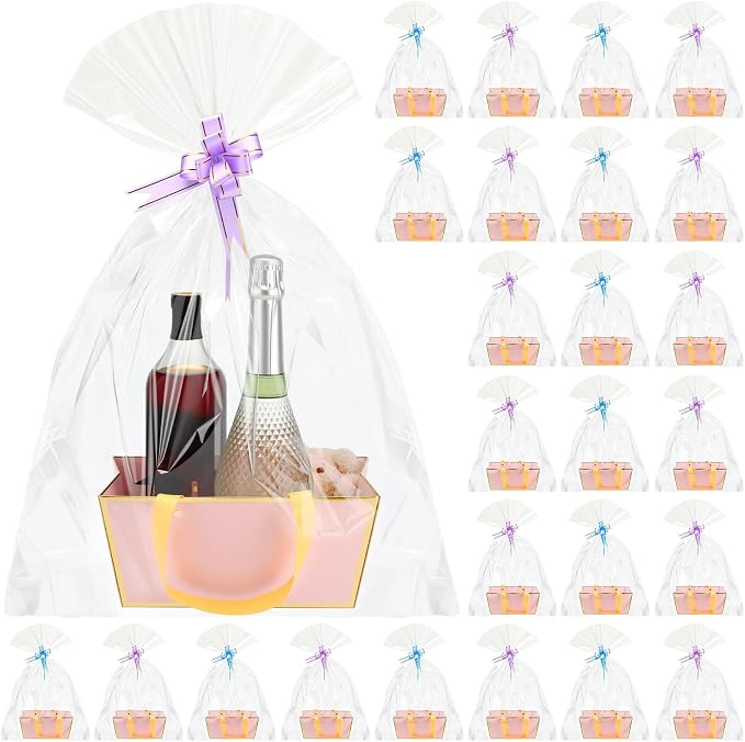 Tuanse 30 Pcs Basket for Gift Empty DIY Bulk Gift Basket Kit by Tuanse