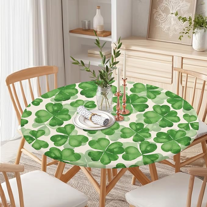 St Patricks Day Round Fitted Tablecloth - Image 7