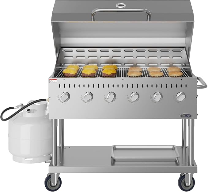 48 in. Commercial Outdoor Propane Gas Grill - Image 2