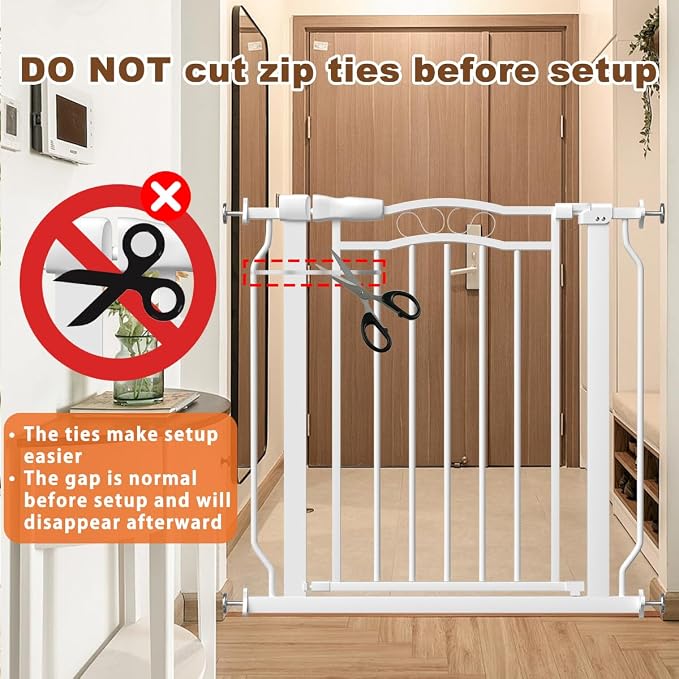 53.1-62.2" Extra Wide Baby Gate - Image 5
