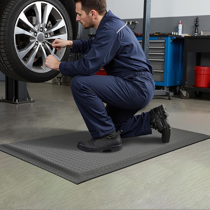 Nisorpa Anti Fatigue Mats Industrial 3' x 6' Ergonomic Standing Mat 15/16" - Image 7