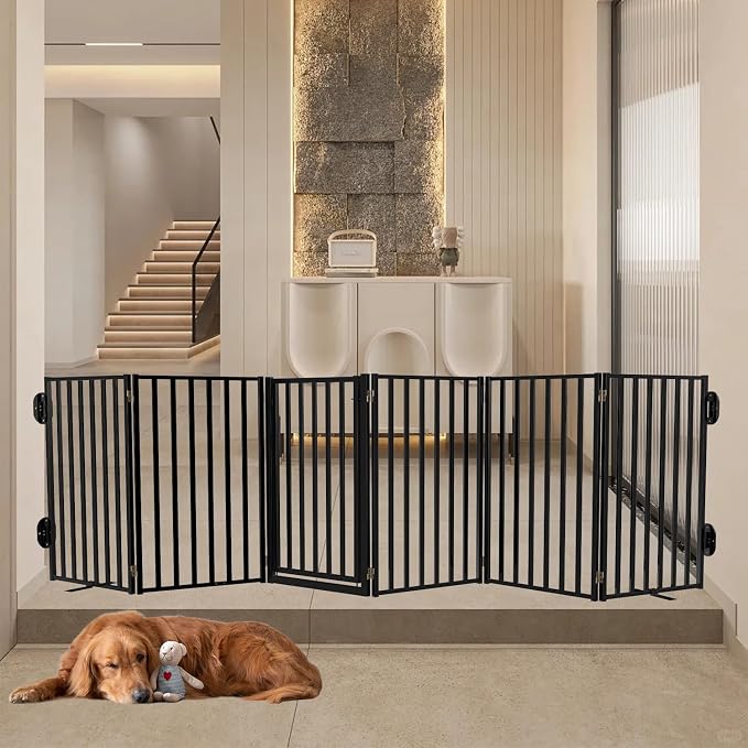Full Metal Freestanding Dog Gates - Image 7