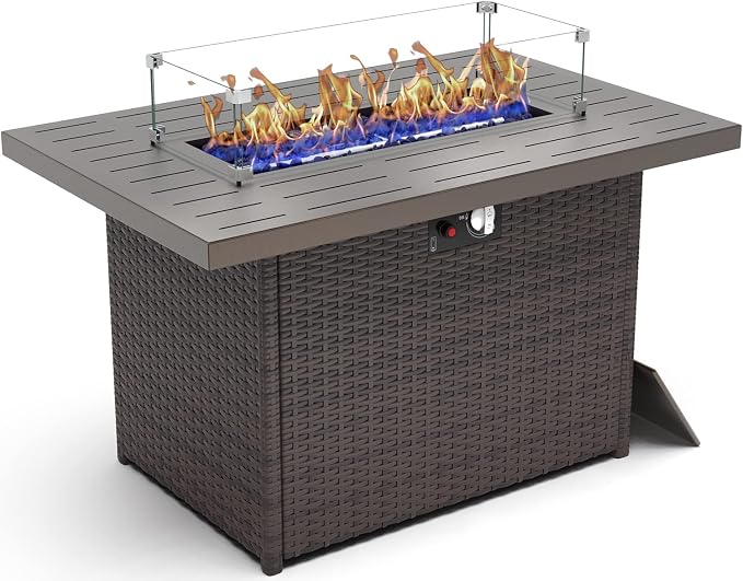 44 Inch Propane Gas Fire Pits Table - Image 2