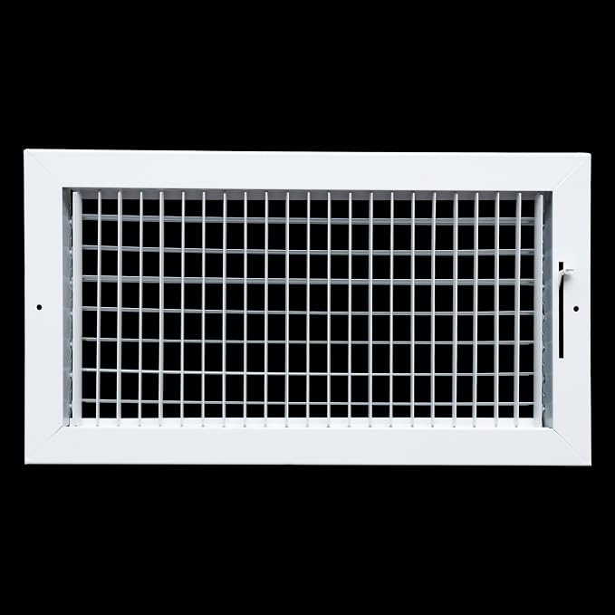 Fits 16x8 Duct Opening Steel Adjustable Air Supply Grille by Handua | Register - Image 4