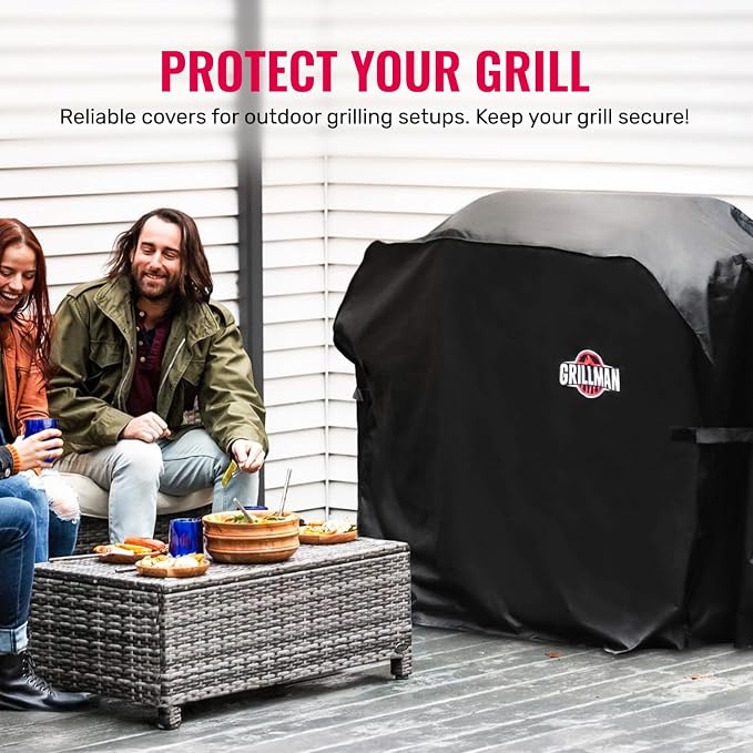 Grillman Premium Grill Cover for Outdoor Grill - Image 2