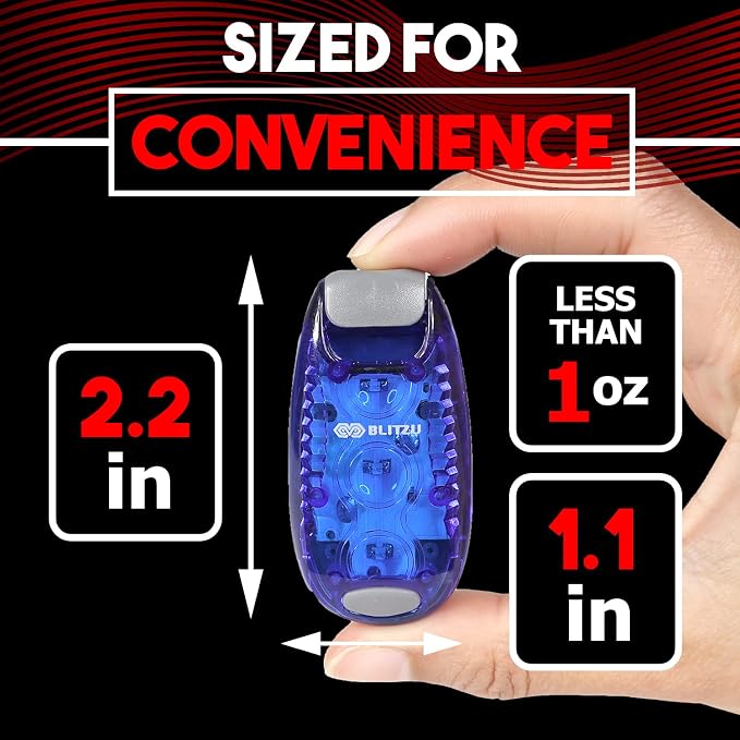 4 Pack LED Safety Light, Clip on Reflective Gear Lights - Image 6