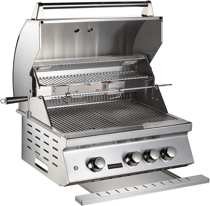 Whistler 28-inch Built-in 3-Burner Natural Gas Grill by Builtyouroutdoorkitchen