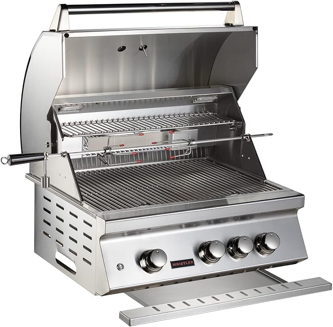 Whistler 28-inch Built-in 3-Burner Propane Gas Grill - Image 2