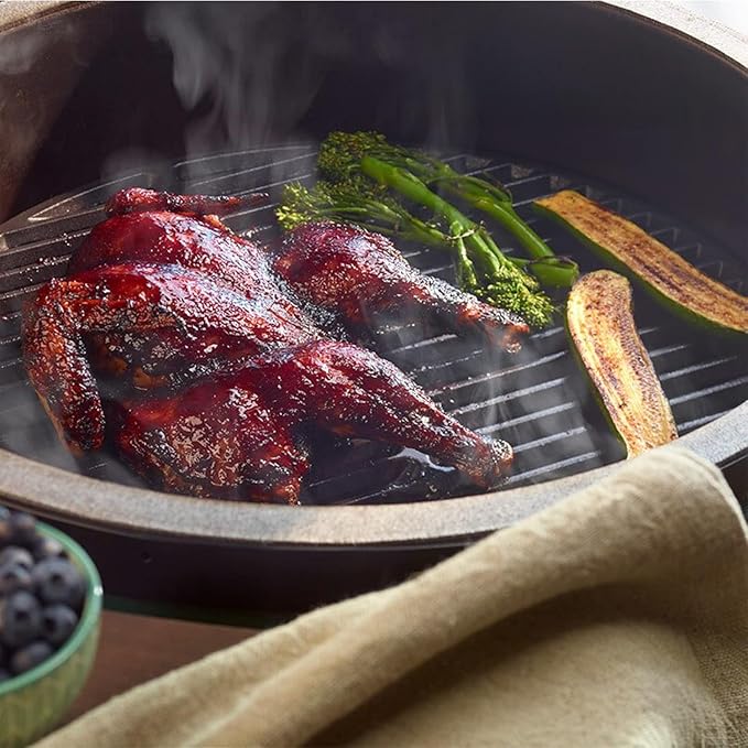 Cast Iron Cooking Grid for Large Big Green Egg Accessories, Grate Grids for Any - Image 2