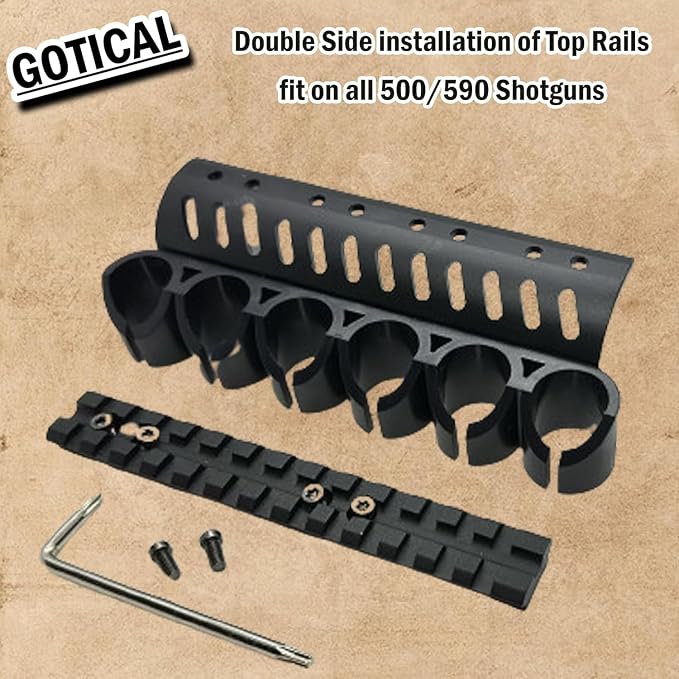 Gotical – Quick Detach Saddle Side 12 Gauge 6 Round Shell Holder Carrier Plate - Image 6