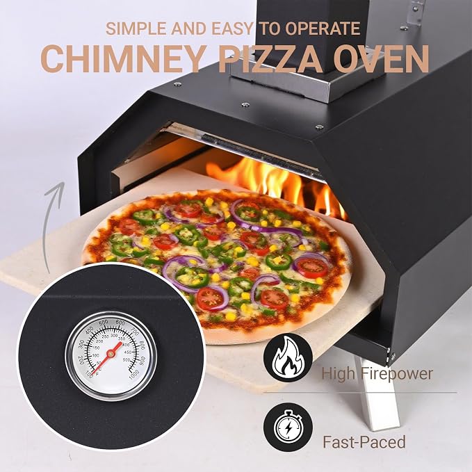 Outdoor Wood Fired Pizza Oven - Image 2