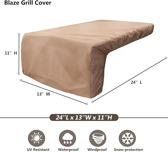 Cover for Blaze Premium LTE Built-in Double Side Burners - Image 2