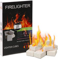 HGD Natural Fire Starters for Outdoor: 32 Cubes Fire Starter Campfire Fireplace by HGD