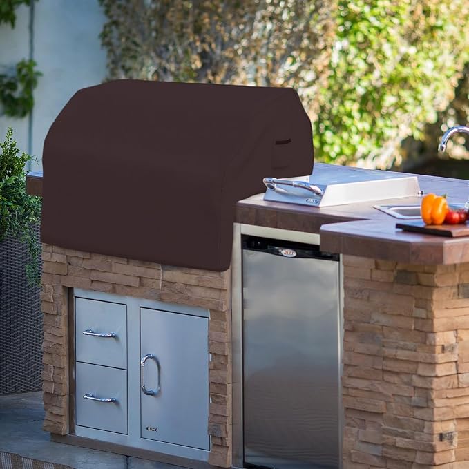 Covers & all Built-in Outdoor Grill Cover, Durable 12 Oz Waterproof Cover Max - Image 6