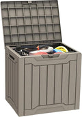 YITAHOME 31 Gallon Outdoor Storage Deck Box, Waterproof Resin Package Delivery by YITAHOME