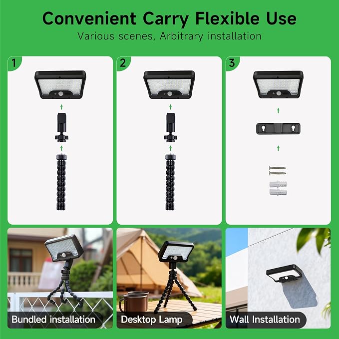 Solar Motion Sensor Outdoor Lights - Image 8