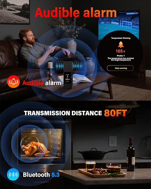 Bluetooth Wireless Meat Thermometer - Image 4