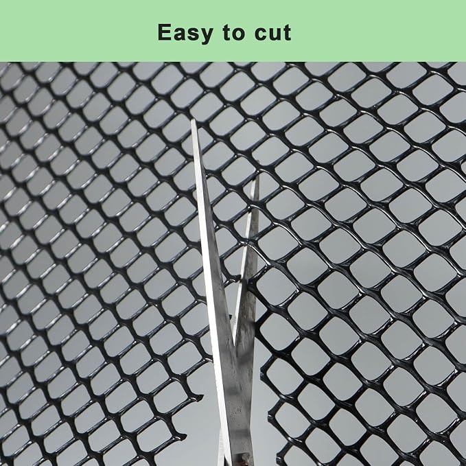 vensovo Black Plastic Wire Mesh 16IN x 33FT Roll - Image 7