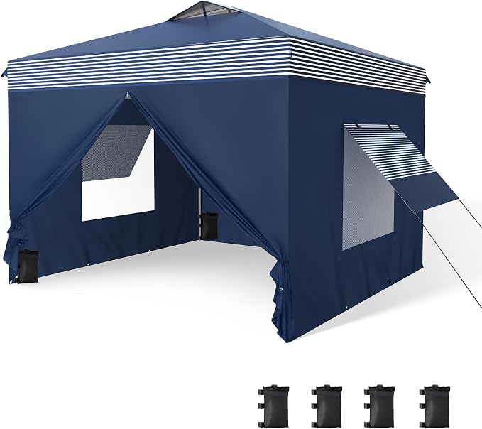 PHI VILLA 10x10 Pop Up Canopy Tent by PHIVILLAThepioneerofcomfortablehouseholdsupplies