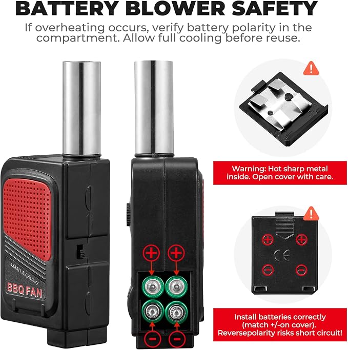 homenote Rapid Charcoal Chimney Starter Set Fireplace Accessories Lighter Cubes - Image 8