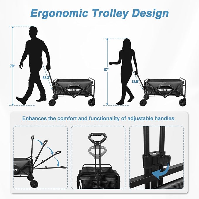 Yesker Foldable Wagon - Image 3
