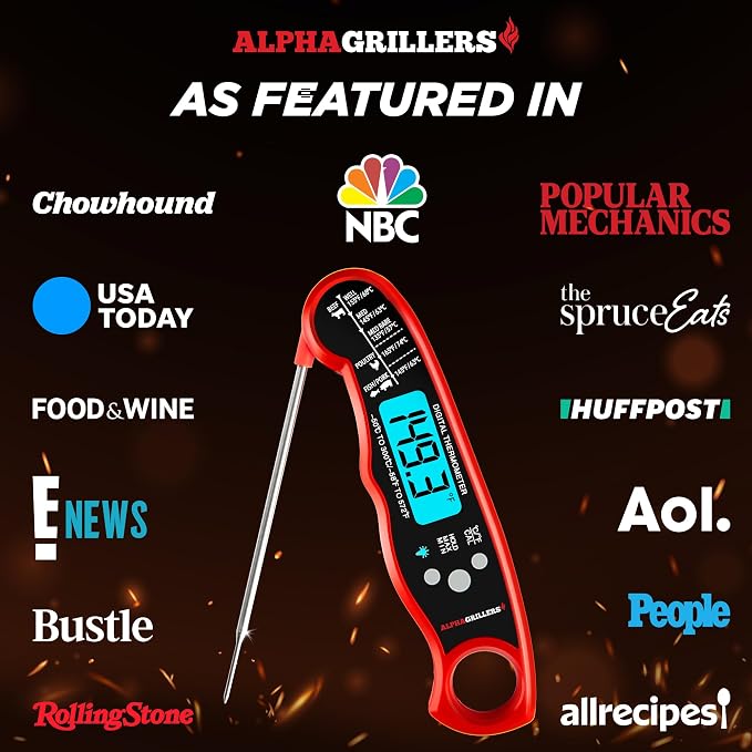 Alpha Grillers Meat Thermometer Digital - Image 4