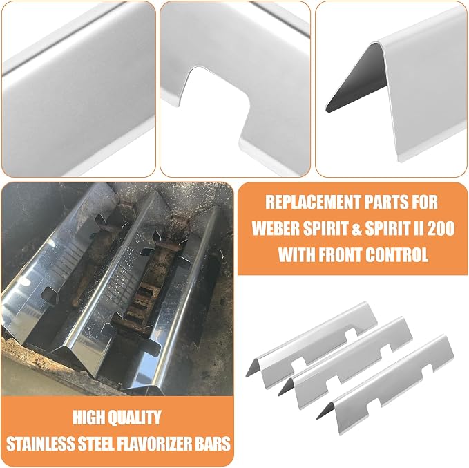AJinTeby 7635 Flavorizer Bars 7637 Grates 69785 Burner Tube 67060 Heat - Image 5