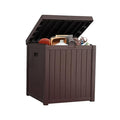 ZYJOYY 51 Gallon Resin Deck Box, Outdoor Storage Box Waterproof by ZYJOYY