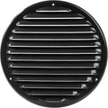 Vent Systems 8" Inch Black Round Soffit Vent Cover by VentSystems