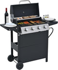 Endark 4-burner | 34, 000 BTU all-purpose cast iron bbq grill | Perfect by ENDARK