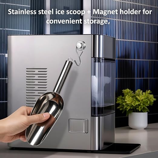 Juome Stainless Steel Ice Scoop - Image 3