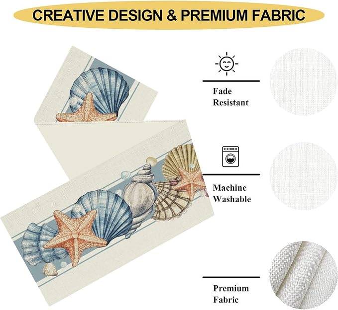 Summer Starfish Table Runner - Image 5