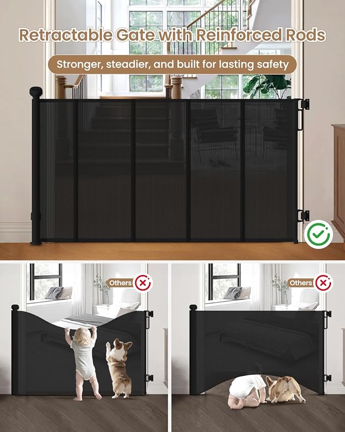 Upgraded Retractable Baby Gate - Image 4