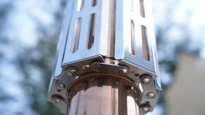 304 Stainless Steel Chimney Fireproof Pipe, Burn-Proof Stove Tube Protector - Image 8