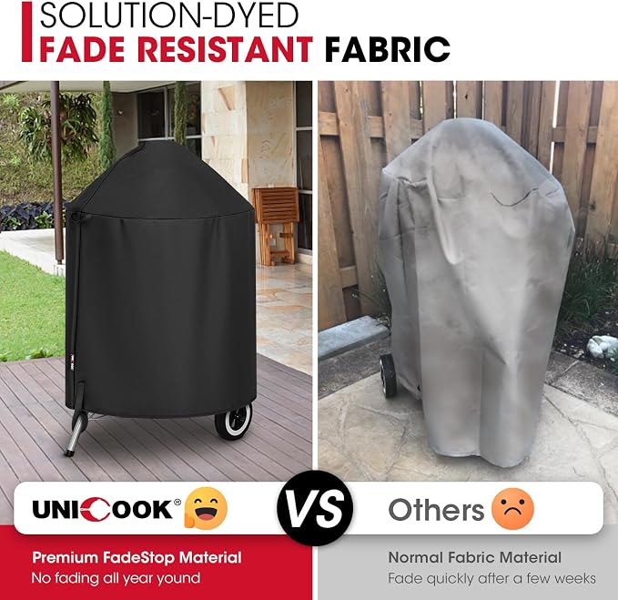 Unicook Round Kettle Grill Cover Compatible - Image 4