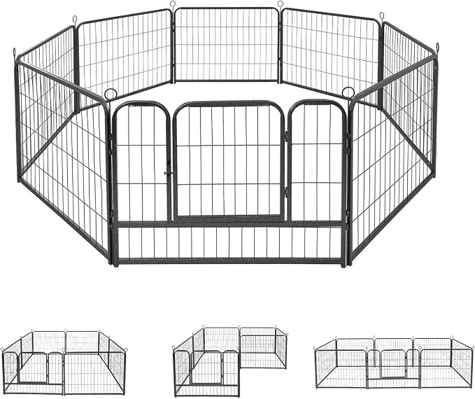 Fencer Wire Decorative Wire Fence, Panel Decor, Heavy Duty Iron Landscape Patio by Fencer+Wire