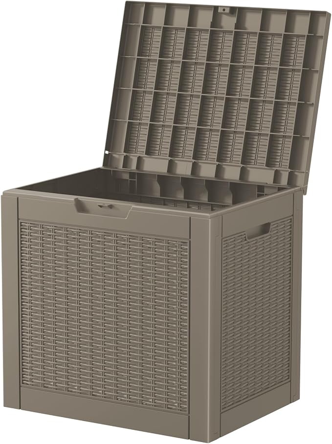 31 Gallon Outdoor Storage Box – Resin Deck Box - Image 2