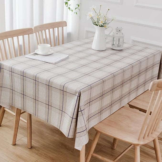 TruDelve Heavy Duty Vinyl Table Cloth by TruDelve