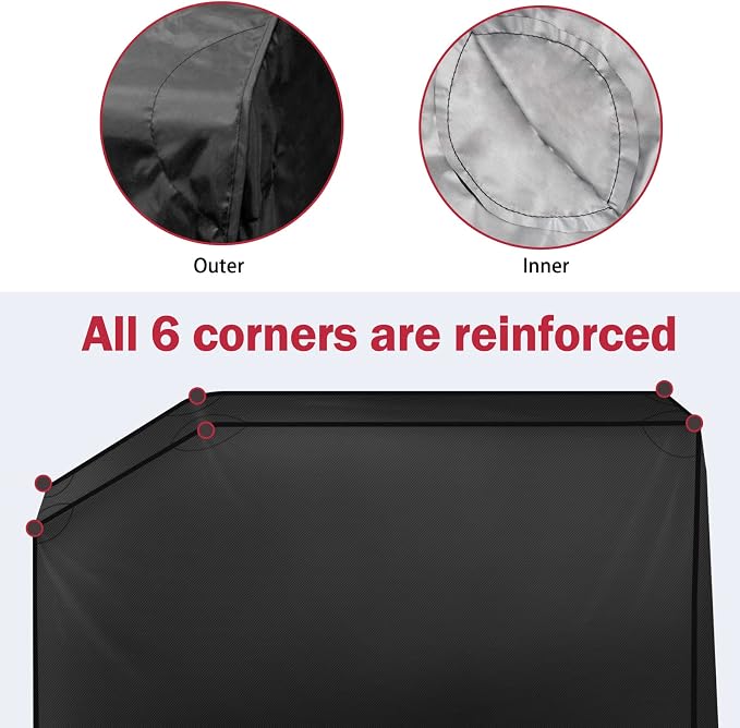 iCOVER 28 inch Griddle Cover for Blackstone, Waterproof Lightweight Polyester - Image 4