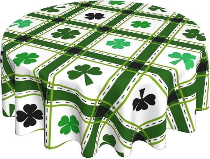 St Patrick's Day Round Tablecloth - Image 2